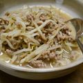 ほたて漁師のオッカー's cooksnap of when they made 安い！楽チン！豚ミンチともやしの炒め物♪.