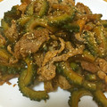 67luna's cooksnap of when they made 豚肉とゴーヤの中華炒め（苦瓜的家常料理）.