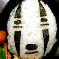 nnarucha's cooksnap of when they made キャラおにぎり♪ かおなし.