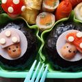 カリメロまま's cooksnap of when they made ✿きのこちゃんのお弁当&オープンサンド✿.