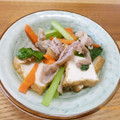 そらてんママ's cooksnap of when they made 厚揚げと豚肉の炒めもの.