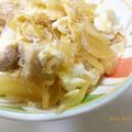 そらてんママ's cooksnap of when they made フライパンで！簡単１度に４人分親子丼！.