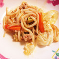 みぃーーみ☆'s cooksnap of when they made キムチ鍋のもと使用☆簡単焼きうどん♪.