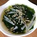ｓｉｏ's cooksnap of when they made 大根とワカメのスープ.