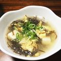 ひぃろちゎん's cooksnap of when they made 5分で完成！ほっこり気分のめかぶスープ♡.