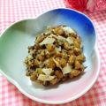 メルティローズ's cooksnap of when they made W菌イソフラボン♡ゆかり味噌キャベツ納豆.