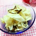 メルティローズ's cooksnap of when they made キャベツの塩昆布和え.