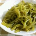 dansigohan's cooksnap of when they made さつま芋の芋ツル煮.