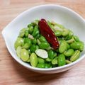 豆乳pudding's cooksnap of when they made 居酒屋おつまみ！ペペロンチーノな枝豆.