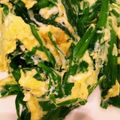 tomoing's cooksnap of when they made ニラ玉.