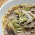 ペイト～ン's cooksnap of when they made 豚肉とキノコの和風スープパスタ.
