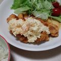 リサガスミッフィー's cooksnap of when they made 写真付で簡単！お店みたいな☆チキン南蛮☆.