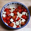 豆乳pudding's cooksnap of when they made ミニトマトとチーズのマリネ.