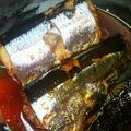ako❀'s cooksnap of when they made サンマのコチュジャン煮.