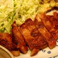 またん１００'s cooksnap of when they made 豚ロースの味噌ステーキ.