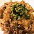 てぃけ＠たけちゃん's cooksnap of when they made 豚ロースのネギたっぷり大根おろし♡.