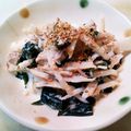 ネムネム犬's cooksnap of when they made 大根とワカメの和風マヨサラダ.