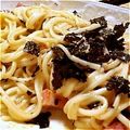 グランアベニュ's cooksnap of when they made そうめんで作る和風冷製カルボナーラ.