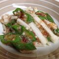 たらこスパゲティ's cooksnap of when they made 山芋とおくらで簡単一品料理.