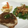 クック3YZWXI☆'s cooksnap of when they made 簡単☆糖質制限！おからハンバーグ.