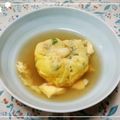 ハチミン's cooksnap of when they made ふわふわたまごのコンソメあんかけ.