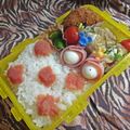 ゆけり３兄弟's cooksnap of when they made 可愛い❤ドットの明太子ご飯♬.