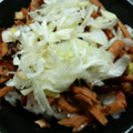 yomahiyu's cooksnap of when they made 超簡単！節約！焼豚丼.