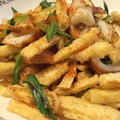 halley's cooksnap of when they made 油揚げとちくわで、とりあえずのおつまみ.