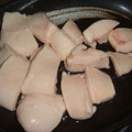 mikiha5's cooksnap of when they made 臭み無し簡単魚屋鮭、たら白子下処理.
