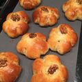 きらじん's cooksnap of when they made 黒糖くるみパン(HB使用).