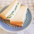クックU65BTV☆'s cooksnap of when they made ちょっとお洒落なきゅうりサンド☆*:･ﾟ.
