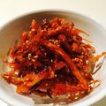 ごえもんじろう's cooksnap of when they made さきいかのコチュジャン和え♪.