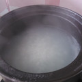春と夏のママ's cooksnap of when they made 釜飯弁当の器を使いたい☆最初のおかゆ.