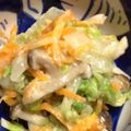 ゆーこ83's cooksnap of when they made レンジで簡単１品☆白菜の白味噌マヨ和え.