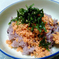 shikkachan's cooksnap of when they made 鮭とゴマの混ぜごはん.
