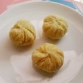 クックHHVLRW☆'s cooksnap of when they made 茹で栗の巾着スイーツ.