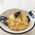 me.me's cooksnap of when they made お粥のスープも美味しい♬玉子のお粥♬.