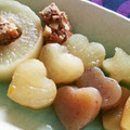 うmi's cooksnap of when they made 大根の豚挽き肉詰め★おでん風★.