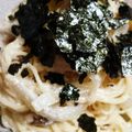 かぼちゃちーず's cooksnap of when they made 牛乳で簡単♪明太きのこクリームパスタ.