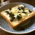 oyukidesu's cooksnap of when they made カルシウムたっぷり☆海苔しらすトースト.