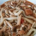 小さな妖精's cooksnap of when they made 即席！具なしで美味しい♪カレーうどん♡.