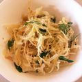 q3qrn1's cooksnap of when they made 簡単美味しい！キャベツ&もやしのナムル！.