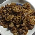 SLTファン's cooksnap of when they made れんこんと豚バラ肉の味噌炒め.