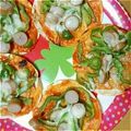 チョコレート大好き★'s cooksnap of when they made 餃子の皮でピザ.