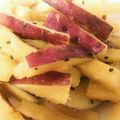 でんちょ～'s cooksnap of when they made 簡単♥︎さつまいもスティック♥︎大学芋☆.