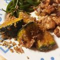 花団子＊'s cooksnap of when they made レンジで簡単かぼちゃのゴマ和え.