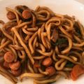 くまモンキー's cooksnap of when they made 誰でも簡単☆定食屋の焼きうどん.