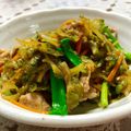 三つ葉1005's cooksnap of when they made ゴーヤと豚のピリ辛炒め　.