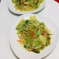 Ruri03's cooksnap of when they made 冷蔵庫の野菜で！味覇で絶品塩焼きそば.