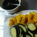 ふぅこ１１１１'s cooksnap of when they made 旨タレで♪かぼちゃピーマンなすの素揚げ.